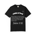 Child of God John 1:12 T-Shirt | Jesus X Black Sheep