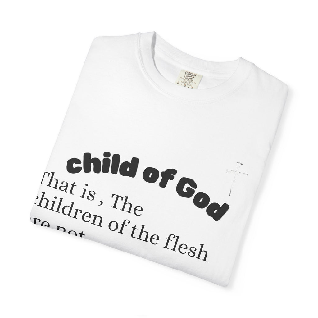 Child of God Romans 9:8 T-Shirt | OWY3Z /  יֵשׁוּעַ המשיח Graphic TEE