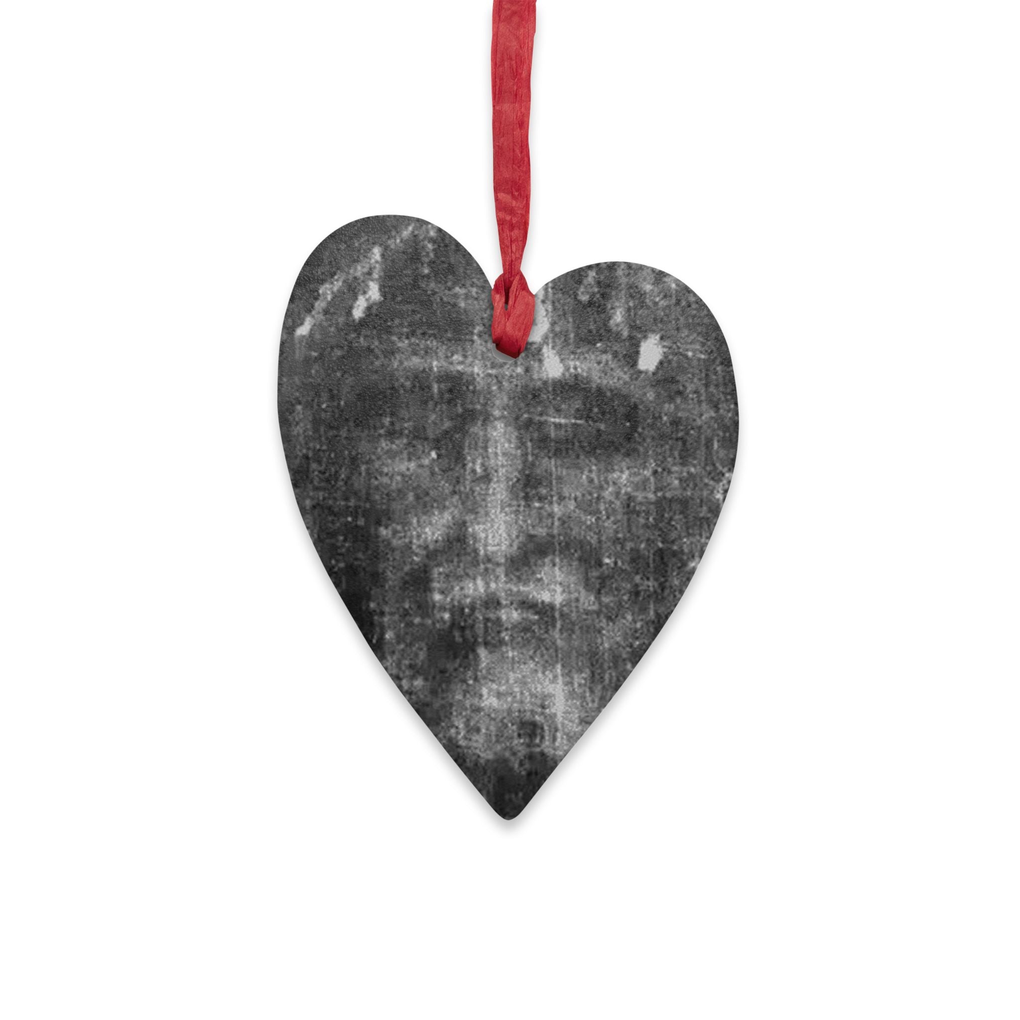 Jesus Face X Cross Wooden Ornament | Religious Christmas/Office/Home Decoration